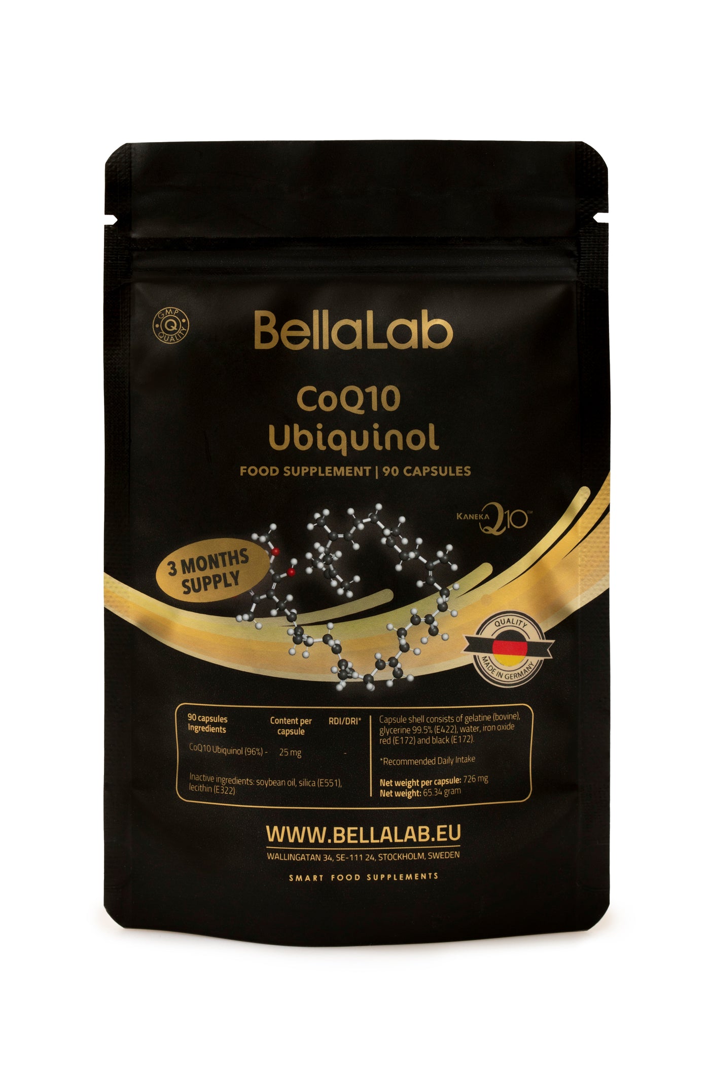 CoQ10 Ubiquinol 25 mg