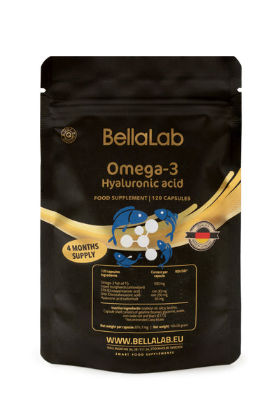 Omega 3 + hialurono rūgštis