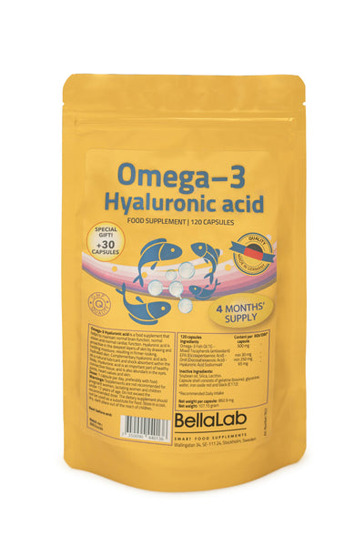 Omega 3 + hialurono rūgštis