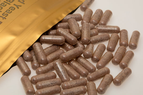 Raudonieji mielių ryžiai su juoduoju česnaku, astaksantinu bei vitaminais B6, B12 2